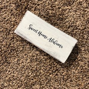 Sweet home Alabama wooden plaque